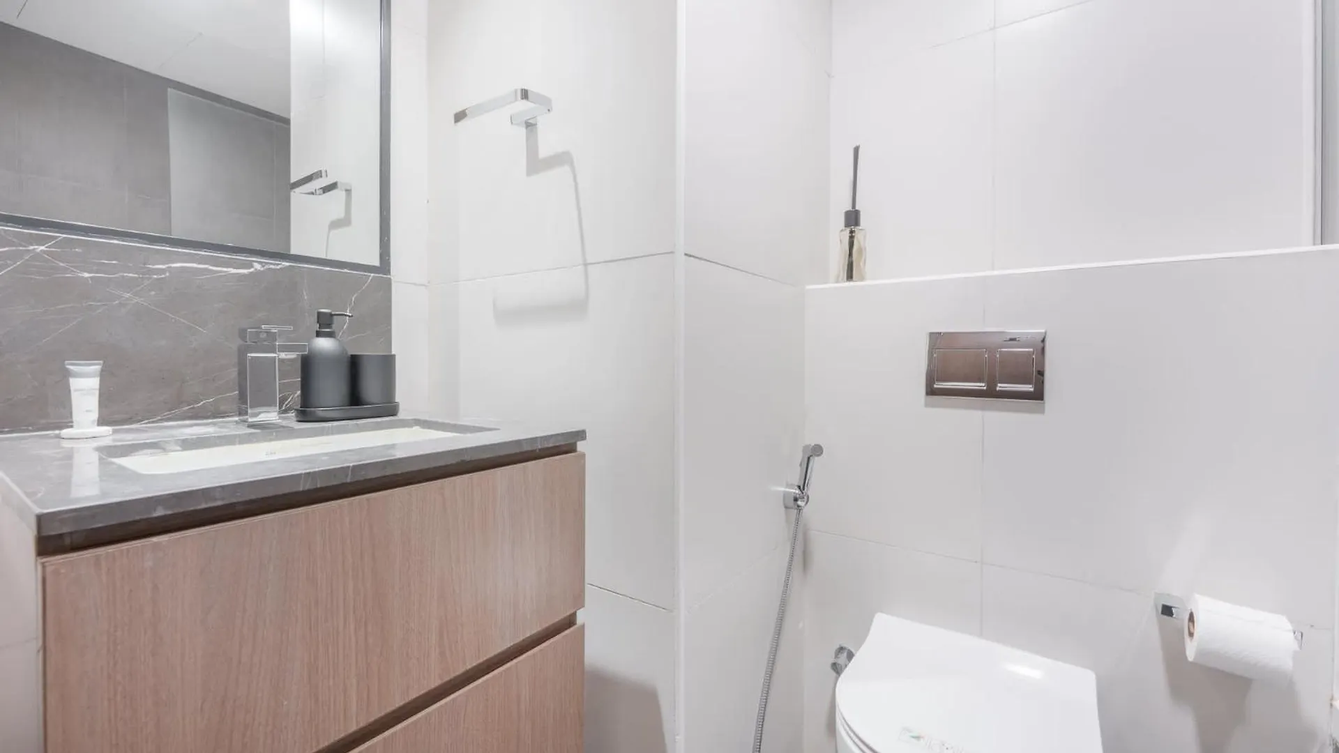 Apartament An Eye-Captivating Studio In Living Garden 2 Dubaj Zjednoczone Emiraty Arabskie